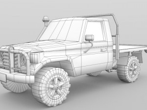 landcruiser Modelo 3D