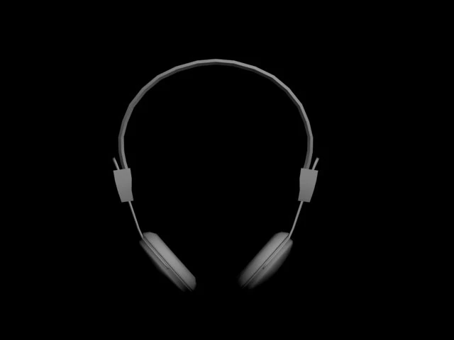 stereoheadphones 3D Model .c4d .max .obj .3ds .fbx .stl .blend 