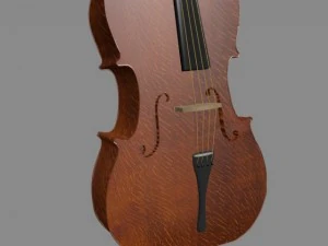 cello 3D Model