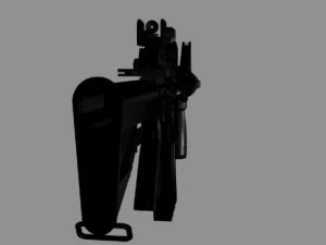 m4 carbine 3D Model