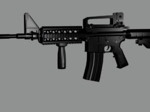 m4 carbine 3D 모델