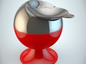 ashtray pop Modello 3D