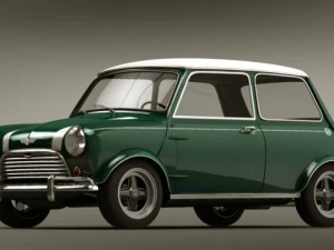 mini cooper classic 3D Model