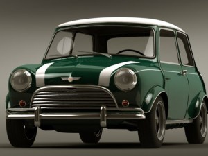 mini cooper classic Modello 3D