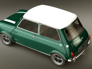 mini cooper classic Modello 3D