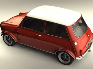 mini cooper cl&aacute;ssico Modelo 3D
