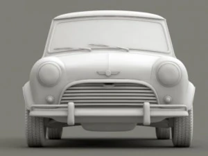 mini cooper cl&aacute;ssico Modelo 3D