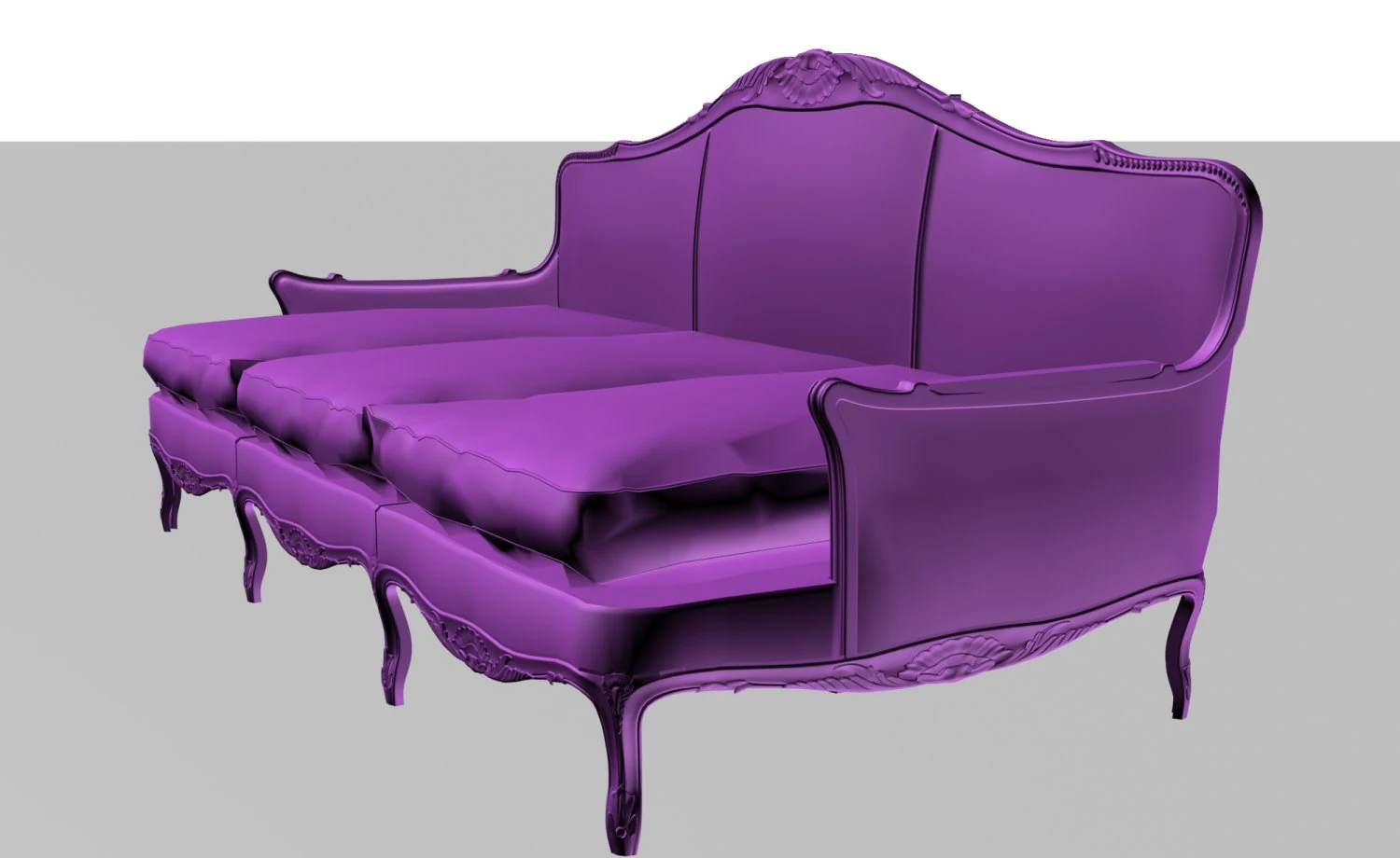 sofa 3D Model .c4d .max .obj .3ds .fbx .stl .blend 