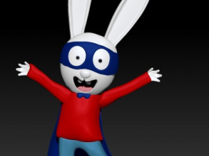 simon rabbit Modello 3D