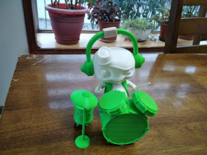 mini beat power rockers Modello di stampa 3D