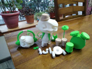 mini beat power rockers 3D Print Model