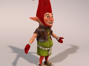 christmas elf Model 3D