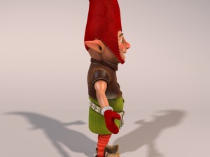 christmas elf Model 3D