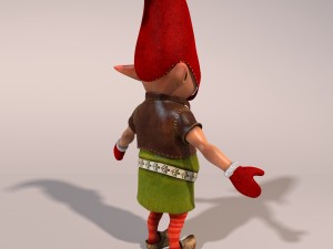 christmas elf Model 3D