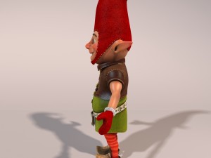christmas elf Model 3D