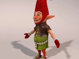 christmas elf 3D Model
