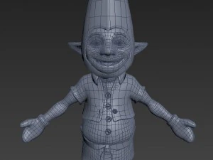 christmas elf 3D Model