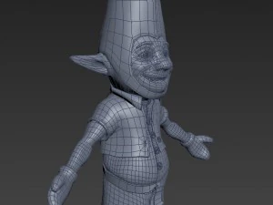 christmas elf 3D Model