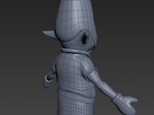 christmas elf Model 3D