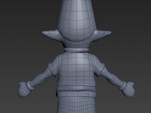 christmas elf Model 3D