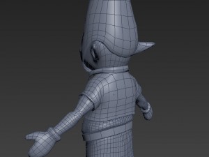 christmas elf Model 3D