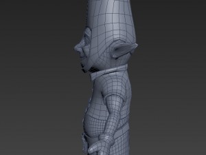christmas elf Model 3D