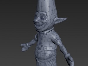 christmas elf Model 3D
