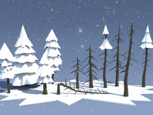 trees pack Modello 3D