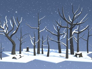 dead trees 3D Model