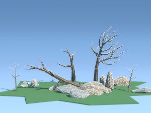 dead trees 3D Model