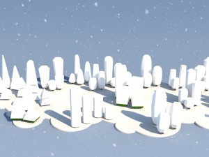 trees and bushes pack - 02 3D Model