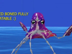 giant octopus 3D Model