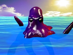 giant octopus Model 3D