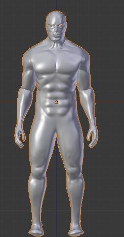 muscular male anatomical correct 3D Model .c4d .max .obj .3ds .fbx .stl .blend 