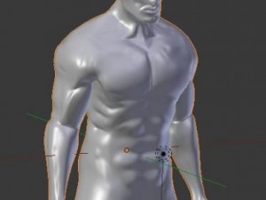 muscular male anatomical correct 3D Model