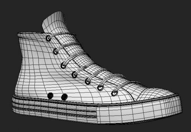 converse 3D in 3DExport