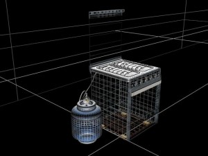old gas stove Modelo 3D