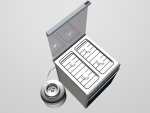 old gas stove Modelo 3D