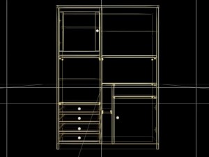big cabinet Modelo 3D