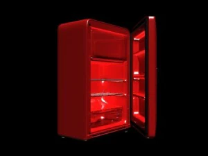 Alter K&uuml;hlschrank 3D Modell
