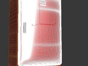 old fridge Model 3D