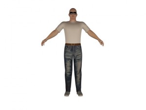 jax male character 3D Model
