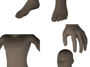 jax male character 3D Model