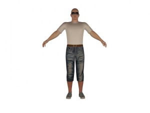 jax male character 3D Model