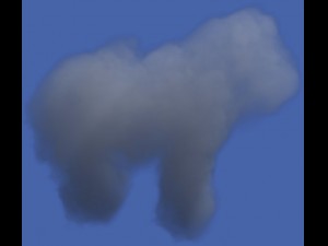 horse cloud cutout CG Textures