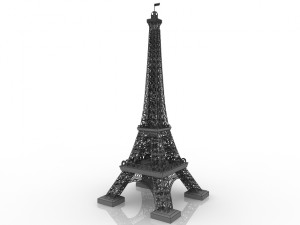 eiffel tower Modelo 3D