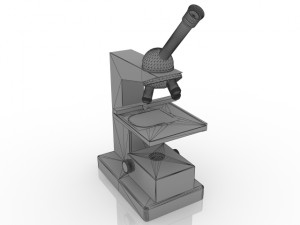 microscope 3D Модель