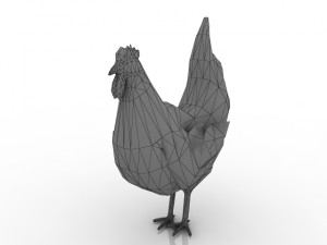 cock Modelo 3D