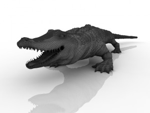 alligator 3D Model