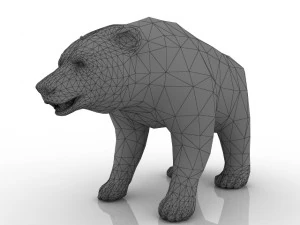 beruang Model 3D